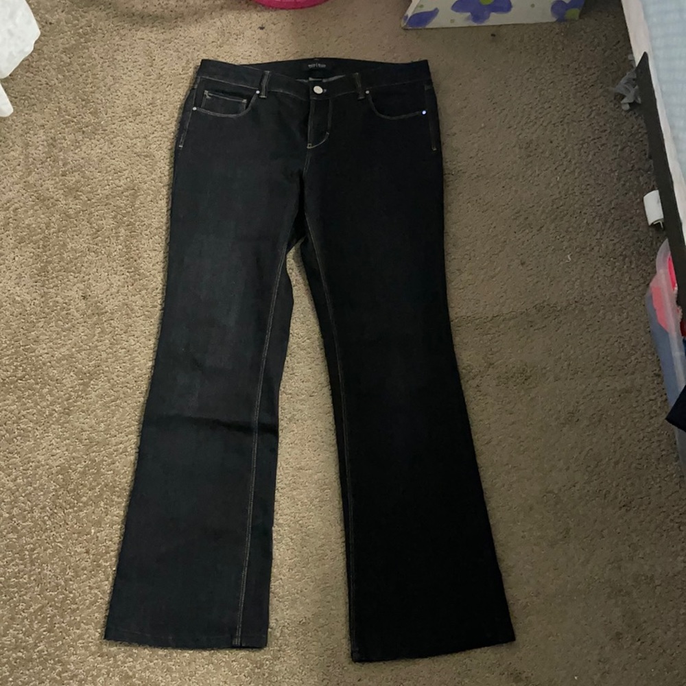 White House black market- women’s black jeans size 10s